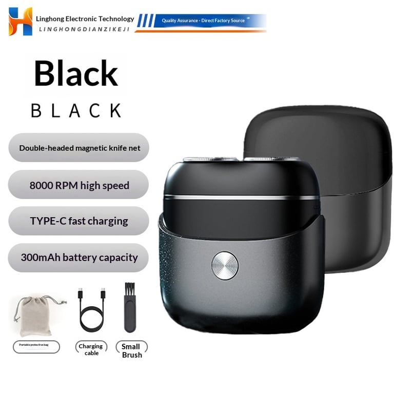 Full-Body Washable Dual-Head Magnetic Electric Shaver | Compact Travel thumbnail 17