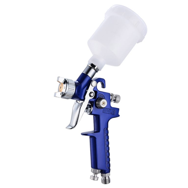 2 X HVLP Spray Gun Kit Air Gravity Feed Vehicle Car Paints1.4MM 0.8MM Nozzle thumbnail 7