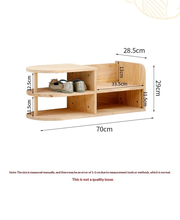 Children's Shoe-Changing Stool with Integrated Entryway Seating and Storage thumbnail 6