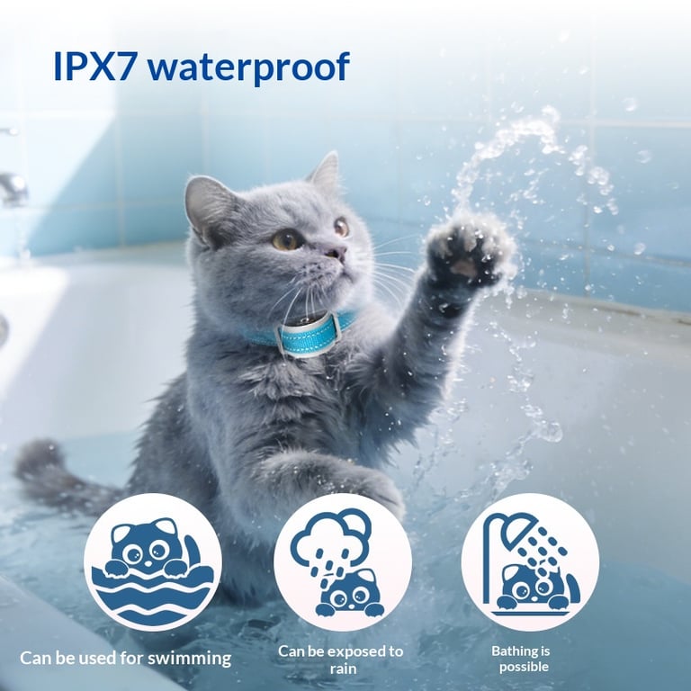 Remote Control Cat Training Collar | Waterproof Behavior Corrector thumbnail 9