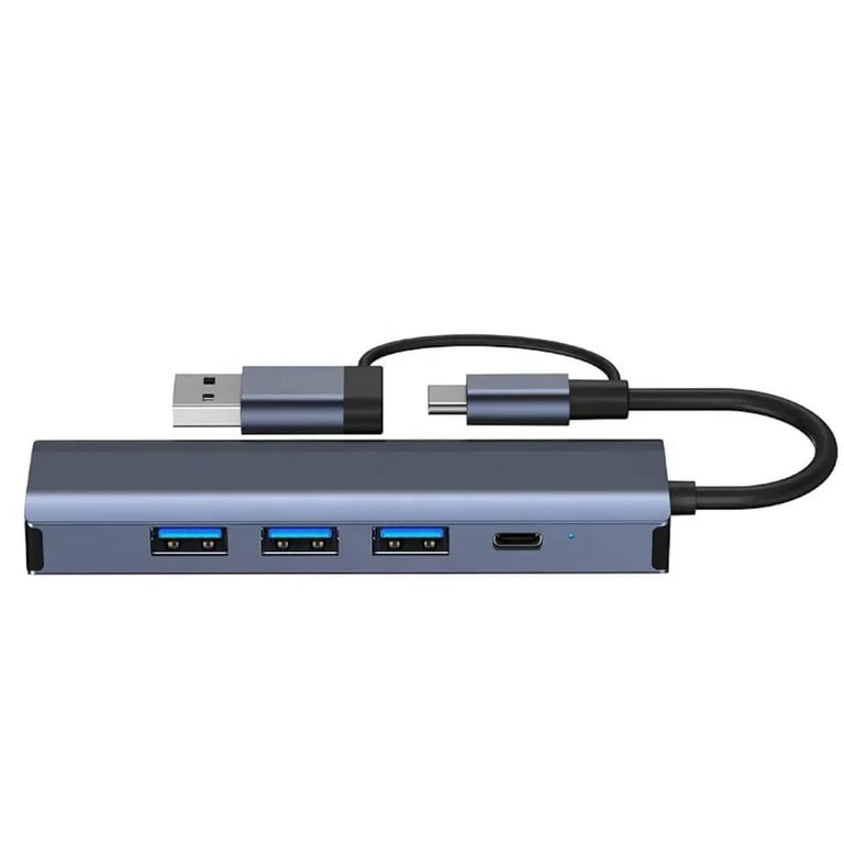 Gigabit Ethernet Port Adapter Dual-head Hub | Home & Kitchen thumbnail 4