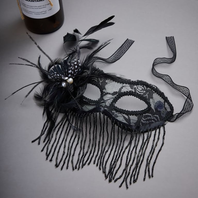 Christmas Half-Face Sexy Party Eye Mask | Masquerade Ball Costume thumbnail 8