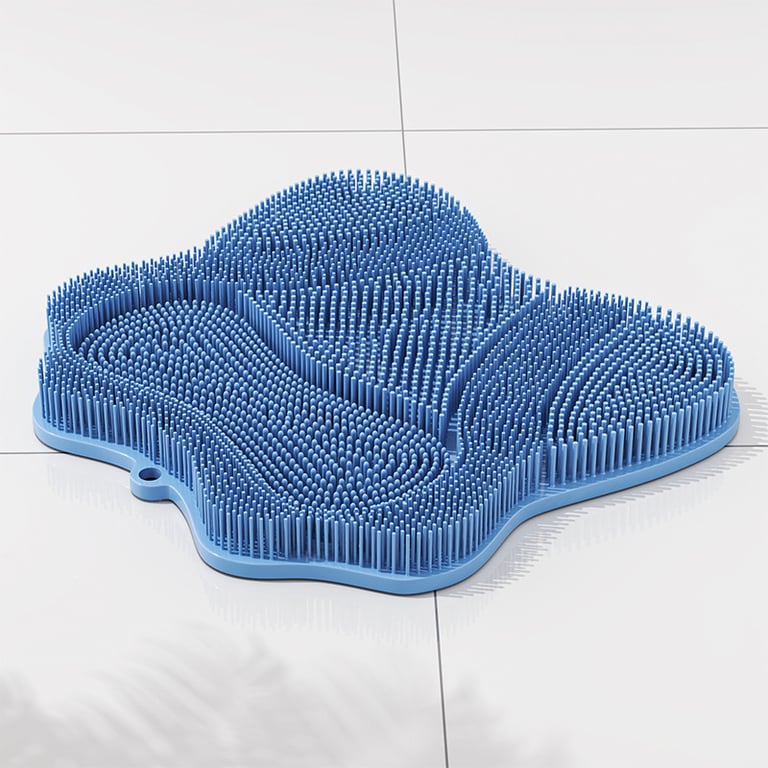 Bath Foot Scrubber Pad | Lazy Person's Magic Exfoliating Massage Tool thumbnail 2