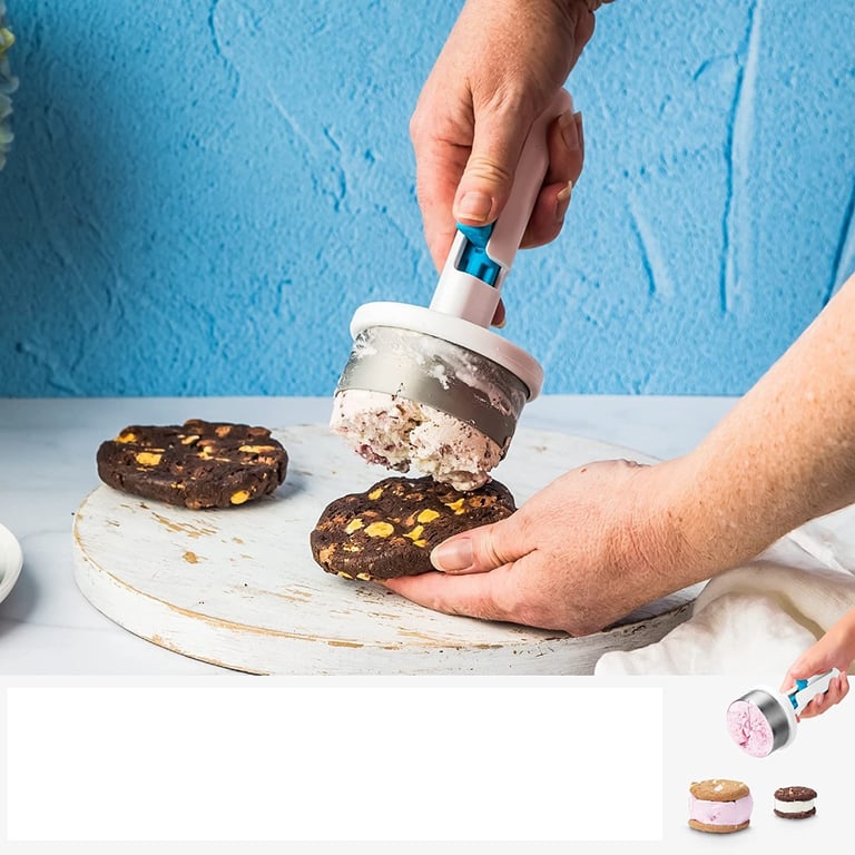 Ice Cream Sandwich Maker Spoon | DIY Rotating Scoop for Home & Kitchen thumbnail 12