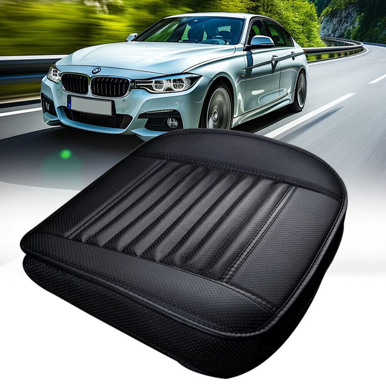 3D Car Front Seat Cover Pad | PU Leather Full Surround Cushion thumbnail 6