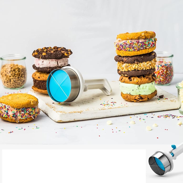 Ice Cream Sandwich Maker Spoon | DIY Rotating Scoop for Home & Kitchen thumbnail 14