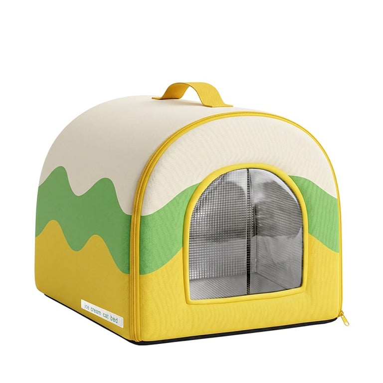 Portable Cooling Dog Bed All-Season | Ice Pack Pet Nest Canada thumbnail 1