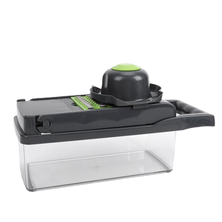 Vegetable Chopper With 1.5L Container Manual Food Veggie Cutter Kitchen Gadgets For Potatoes Tomatoes Cucumbers Carrots thumbnail 2
