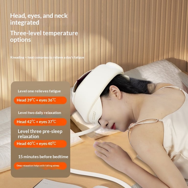 Automatic Electric Scalp Massager for Head, Eyes & Neck Relief thumbnail 3