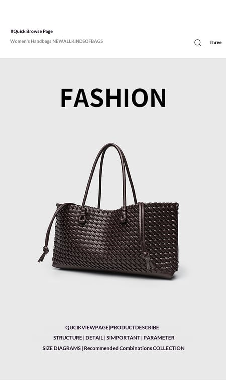 Handmade Woven Bag for Home & Kitchen Storage | Eco-Friendly Tote thumbnail 17