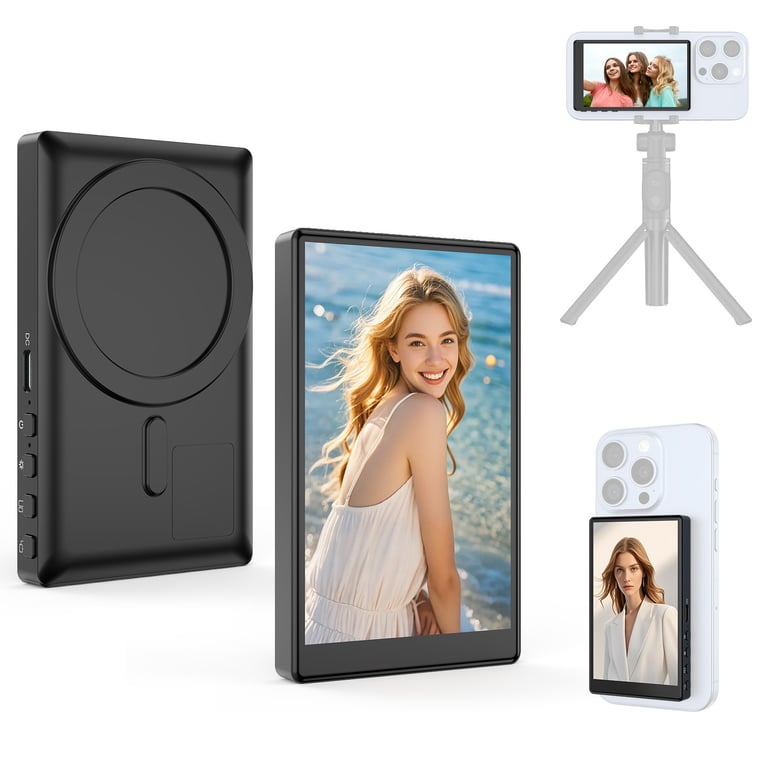 Magnetic Wireless Charging Phone Rear Selfie Projection Device | Captain Fam thumbnail 6
