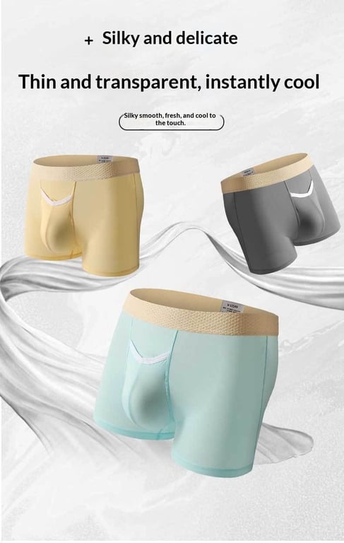 Men's Quick-Drying Ice-Silk Breathable Slim-Fit Sports Shorts thumbnail 11