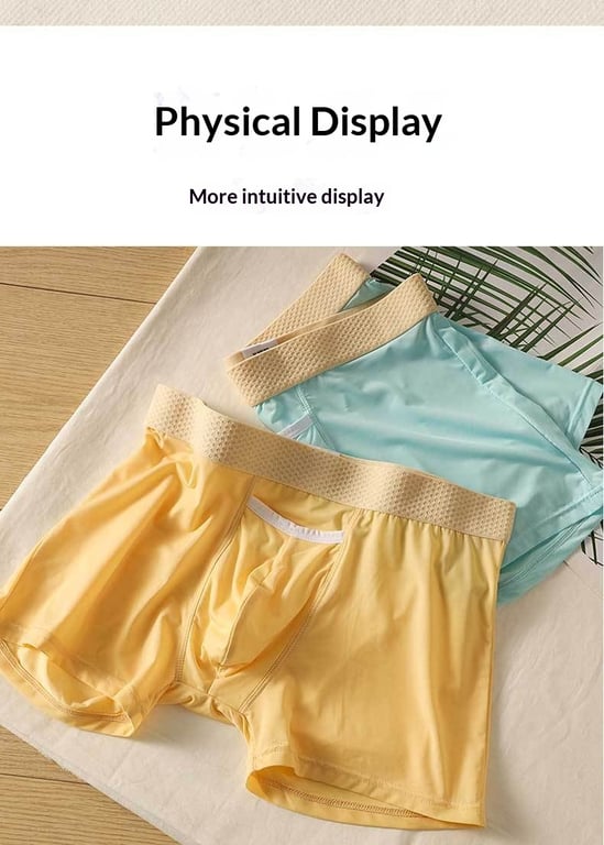 Men's Quick-Drying Ice-Silk Breathable Slim-Fit Sports Shorts thumbnail 9