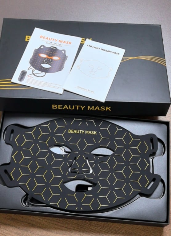 LED Silicone Multicolor Photon Therapy Rejuvenating Facial Mask | Canada thumbnail 5