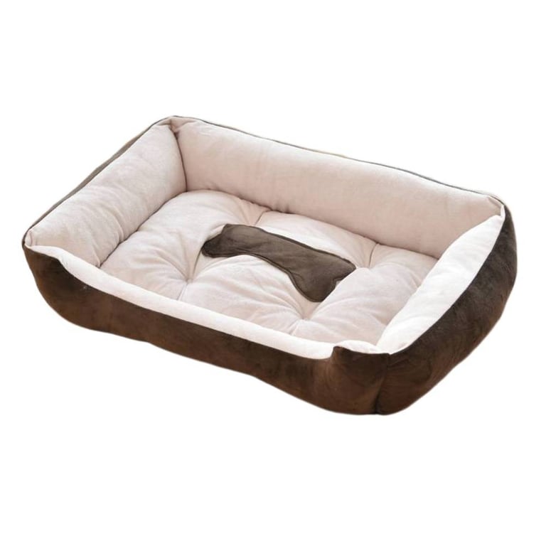 Large Warm Plush Dog Bed Mat Washable Calming Cushion 60x80cm thumbnail 3
