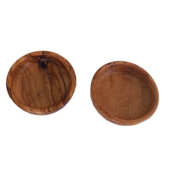 Ice Crackle Glaze Olive Wood Dipping Bowl | Home & Kitchen thumbnail 1