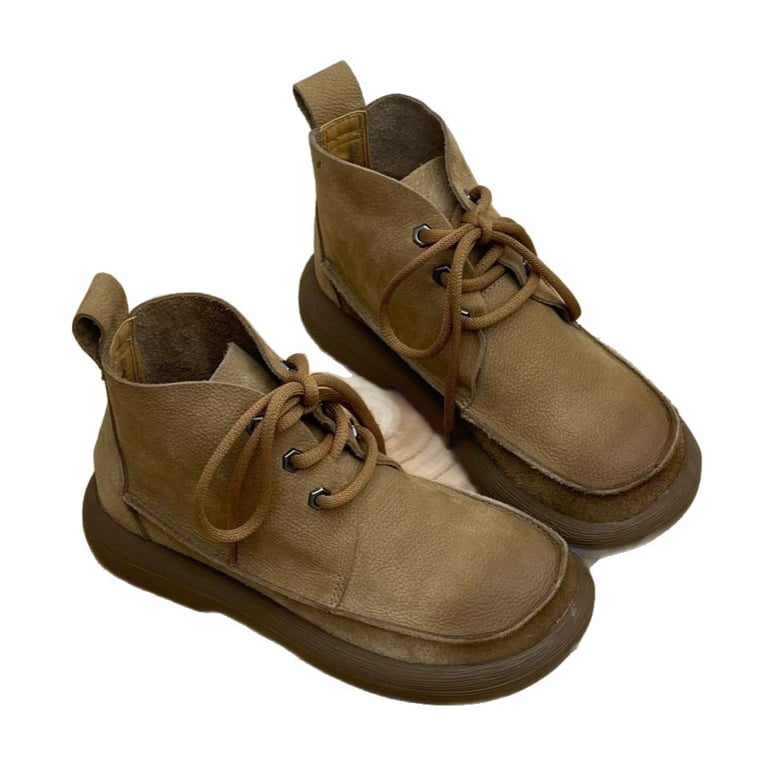 Women's Platform Round Head Ankle Boots | Comfort & Style thumbnail 8