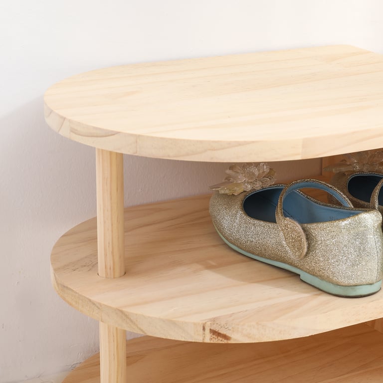 Children's Shoe-Changing Stool with Integrated Entryway Seating and Storage thumbnail 3