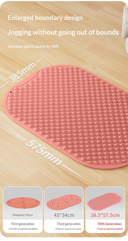 Soft Silicone Toe Pressure Board for Ultra Slow Jogging | Pain Relief thumbnail 4
