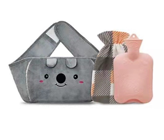 Plush Waist Cover Winter Belly Warmer with Hot Water Bottle | Cozy Koala thumbnail 3