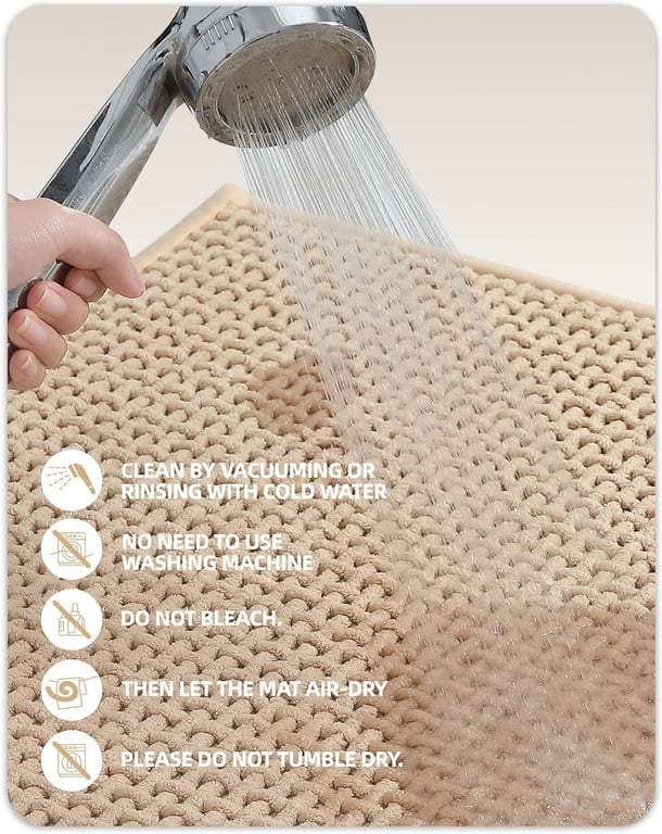 Absorbent Floor Mat 40x60cm | Bathroom & Entryway Non-Slip thumbnail 9