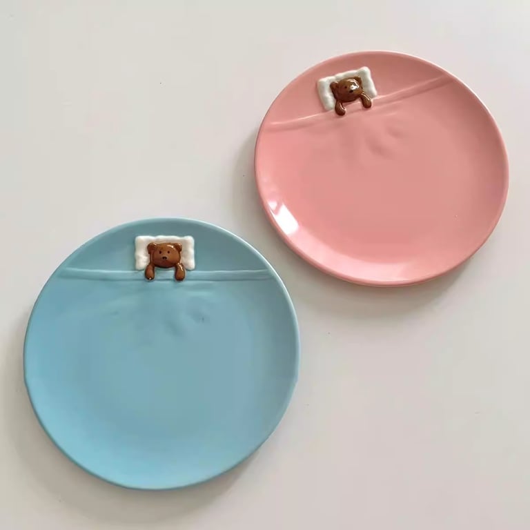 Ceramic Salad Pasta Dish | Solid-Color Home Dinnerware Set thumbnail 14