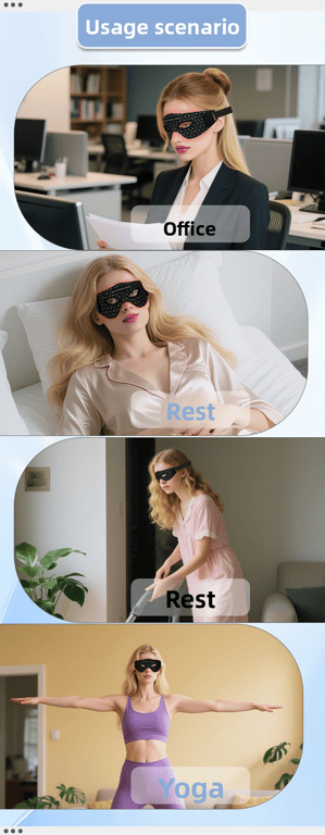 Wireless LED Red Light Eye Massager | Infrared Photon Skin Rejuvenation thumbnail 6