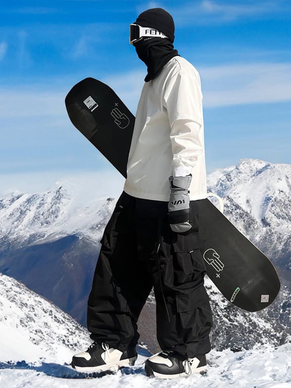 Ice South Korea Multi-Pocket Waterproof Ski Pants | Home & Kitchen Winter Wear thumbnail 3