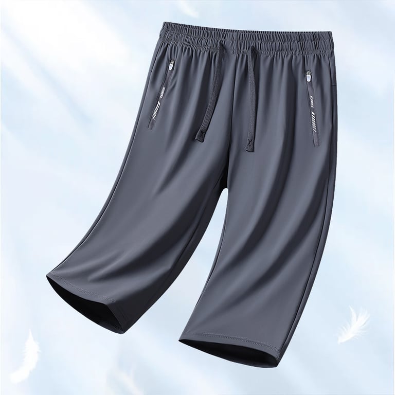 Summer Couple High-Elastic Ice Silk Quick-Drying Pants Canada thumbnail 14