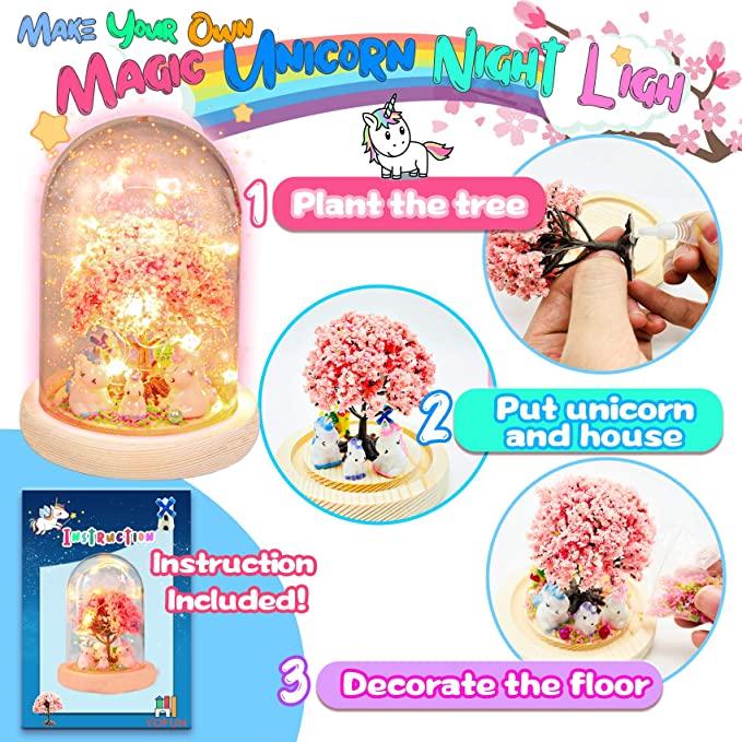 Cute Cartoon LED Night Light for Children | DIY Craft Bedside Lamp thumbnail 3