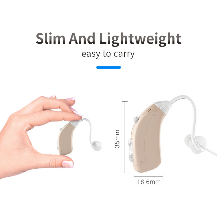Open-Style Rechargeable Sound Amplifier with Charging Case | Canada thumbnail 3