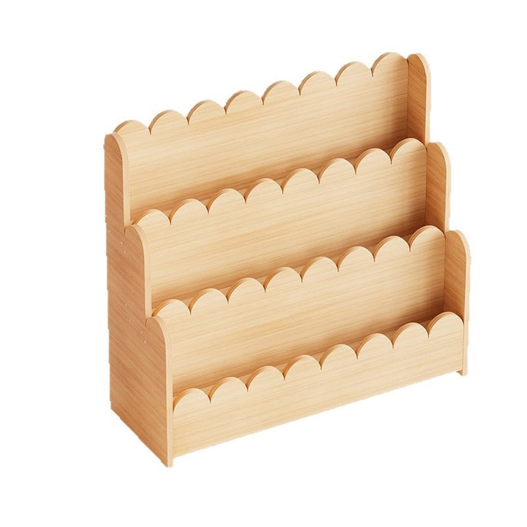 Solid Wood Children's Floor Picture Book Bookshelf | Home & Kitchen Storage thumbnail 1