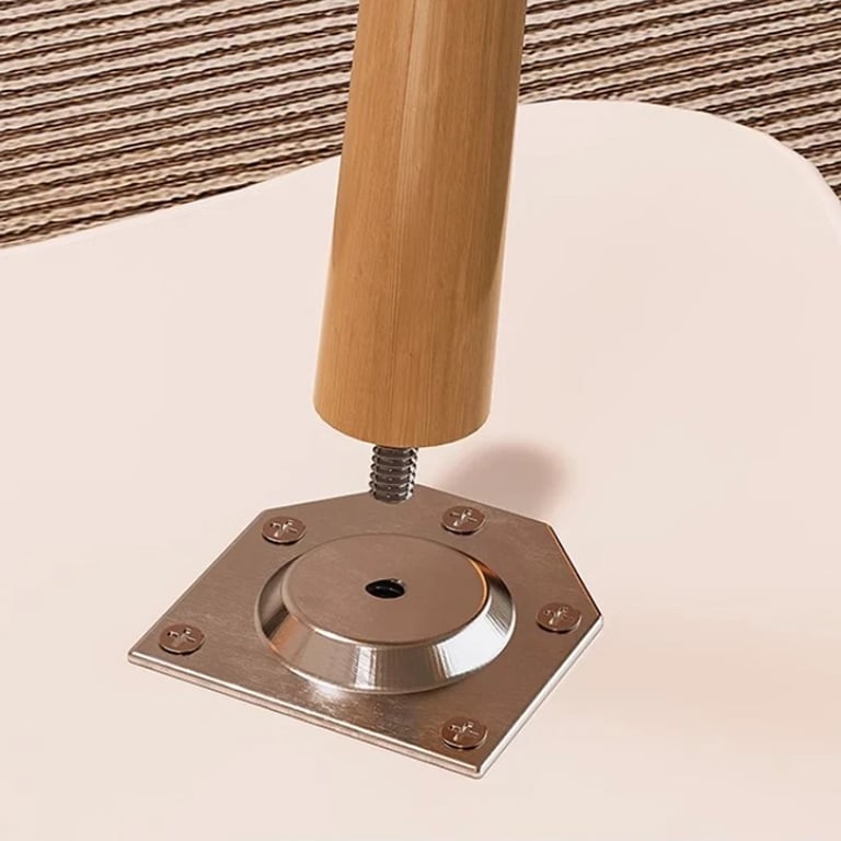 Cloud Coffee Table with Storage Shelf | Modern 2-Layer Design thumbnail 11