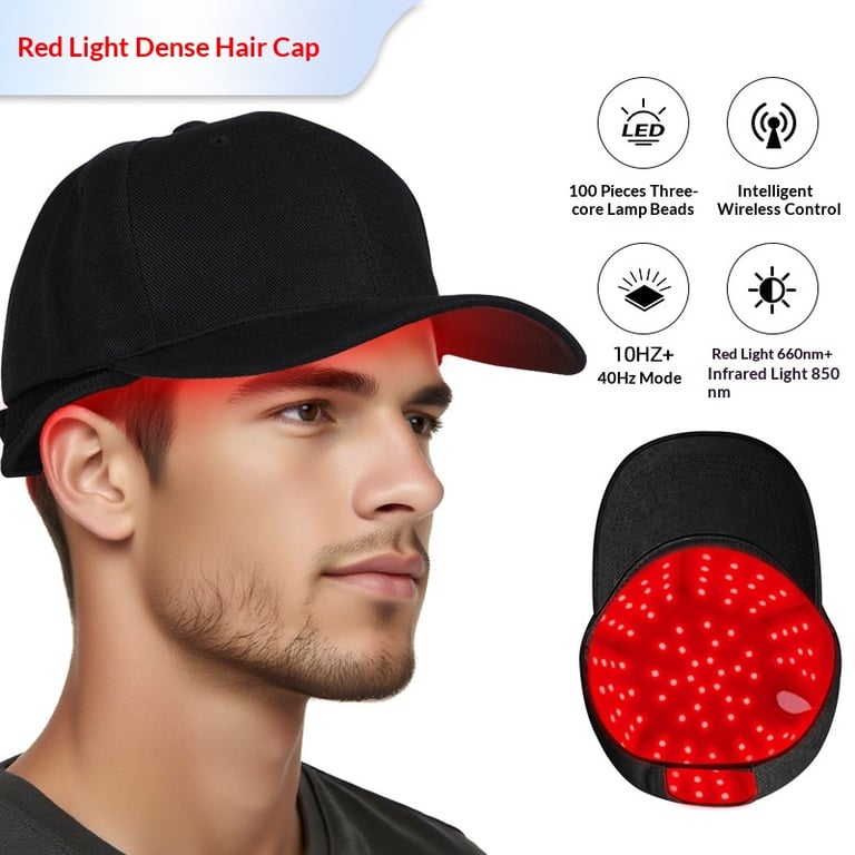 Salon LED Red Light Hair Care Cap Infrared Light Styling thumbnail 4
