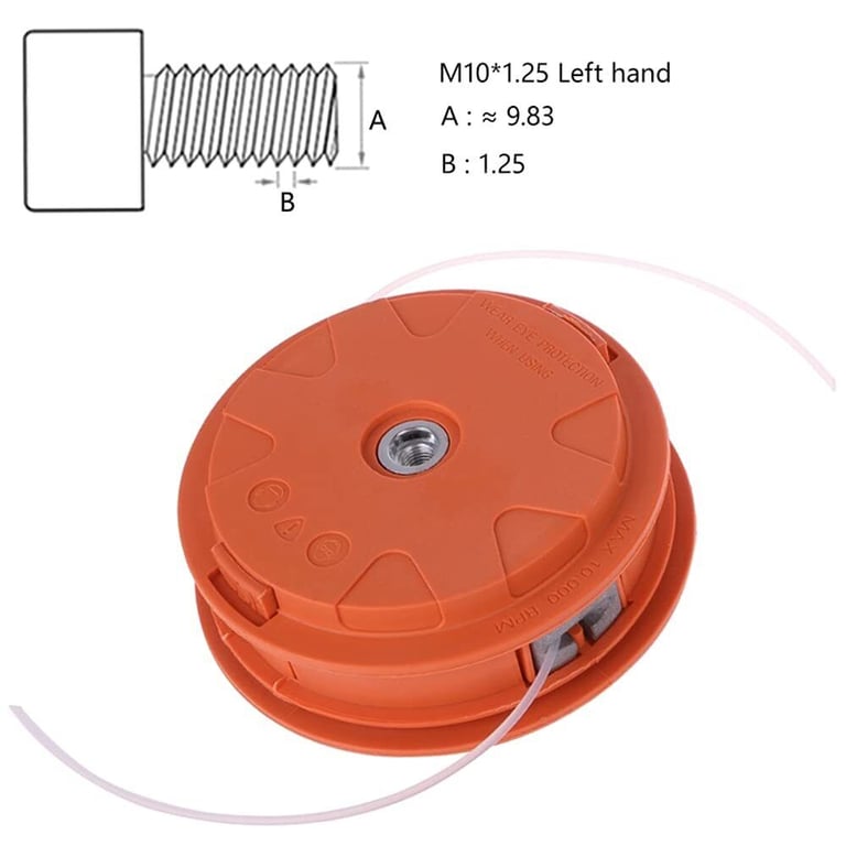 Universal Petrol Trimmer Head Replacement | Bump Feed Strimmer thumbnail 5