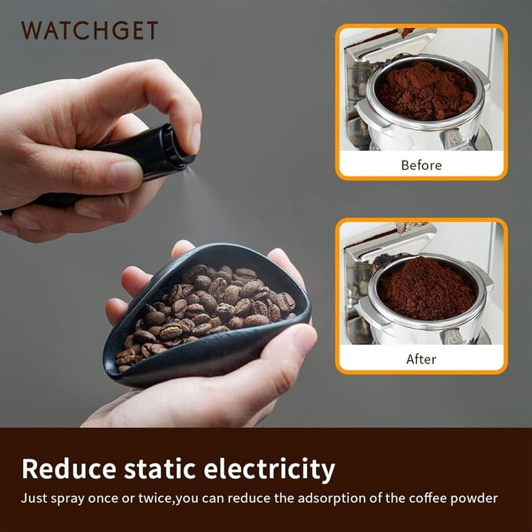Coffee RDT Spray Bottle & Dosing Scoop Set | Static Reduction thumbnail 3