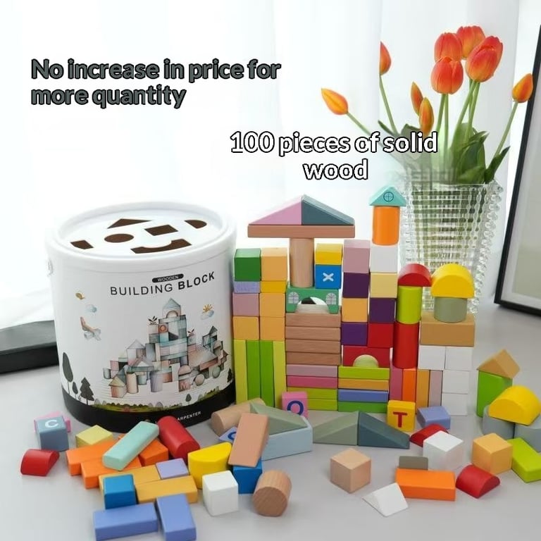Educational Solid-Wood Eco-Friendly Storage Blocks | Captain Fam thumbnail 9