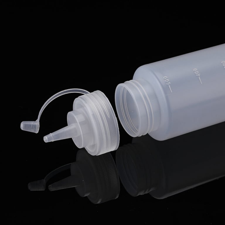 8 Pack Squeeze Sauce Bottles 500ml | Leak-Proof Condiment Dispensers thumbnail 3