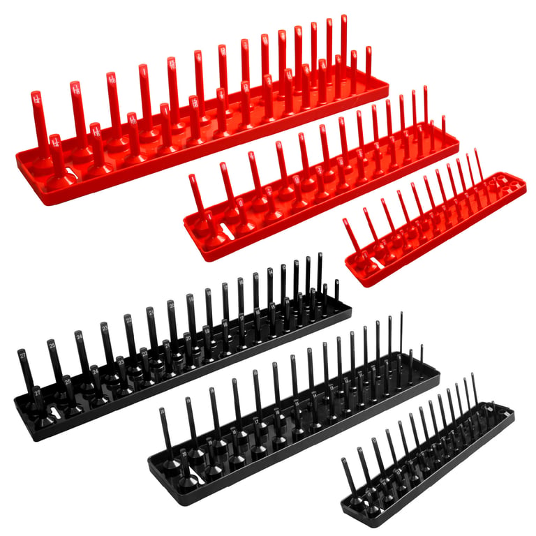 Metric British Plastic Socket Head Storage Multifunctional Bracket | 6-Piece Set thumbnail 1