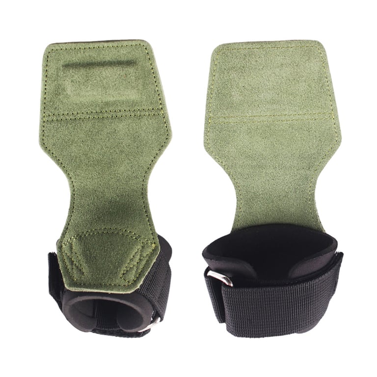Leather Weightlifting Gloves with Wrist Support | Professional Gym thumbnail 6