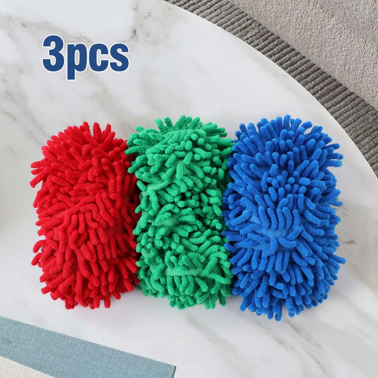 Microfiber Mop Slippers | Hands-Free Floor Cleaning, Machine Washable thumbnail 15