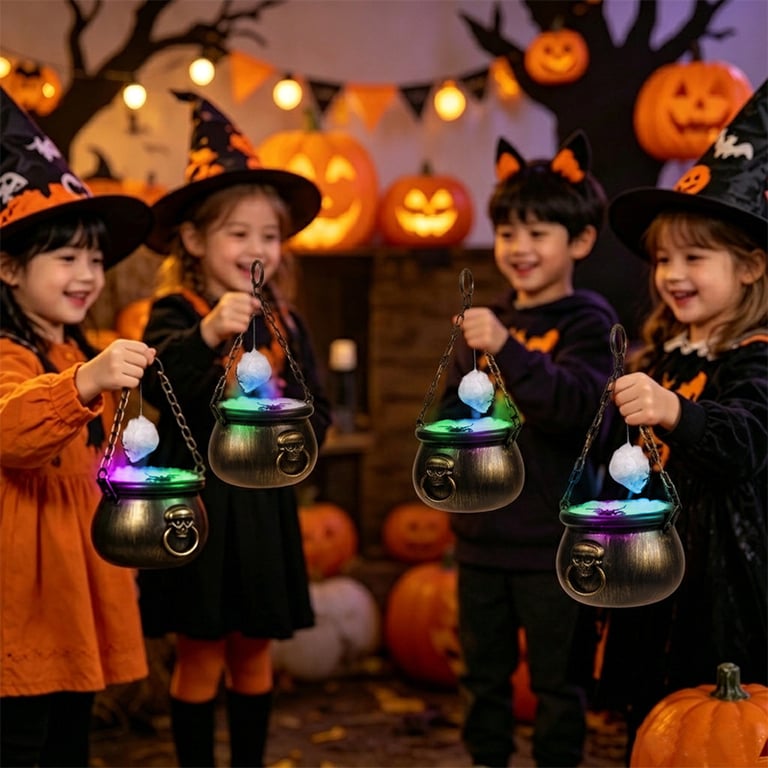 Halloween Magic Wand with Colorful Lights | Home & Kitchen Party Decoration thumbnail 12