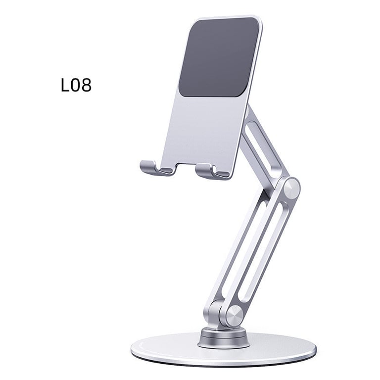 Aluminum Alloy Tablet Stand | Adjustable Desktop Holder for iPad & Phone thumbnail 7