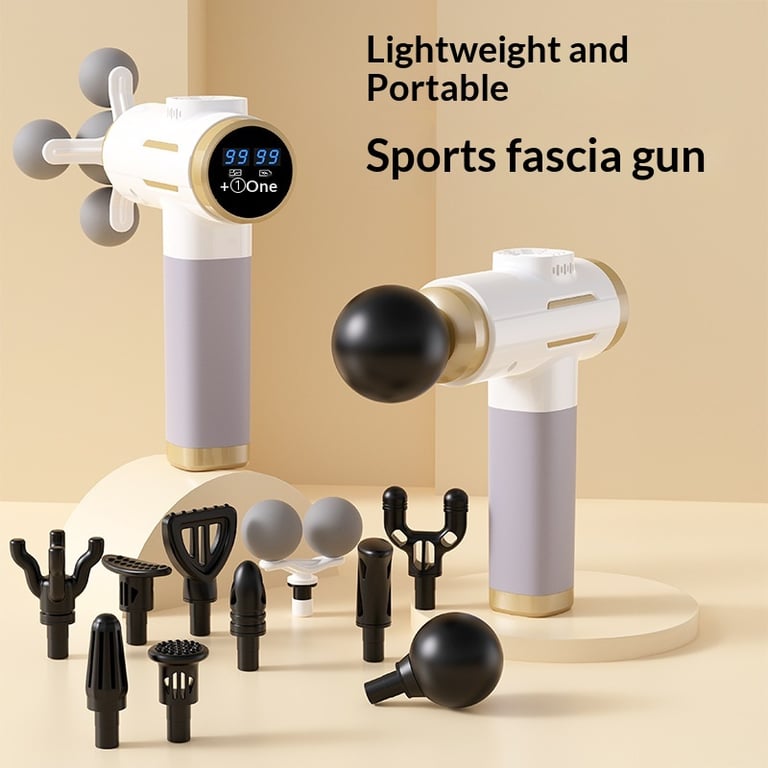 Professional Electric Mini Massage Gun 99 Settings | 11 Heads thumbnail 2