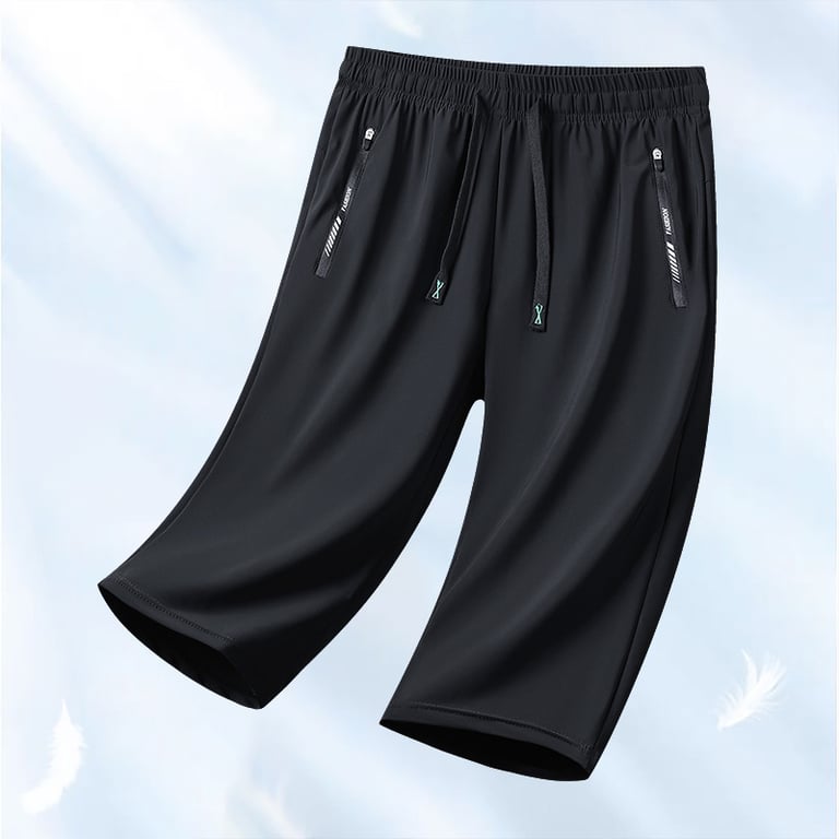Summer Couple High-Elastic Ice Silk Quick-Drying Pants Canada thumbnail 5