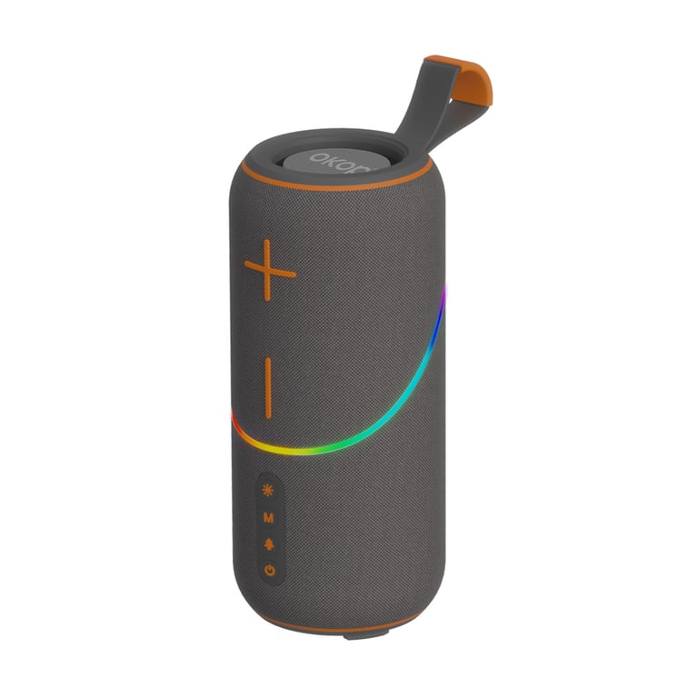 KP-806 Portable Bluetooth Speaker | Home & Kitchen Audio with RGB Lighting thumbnail 2
