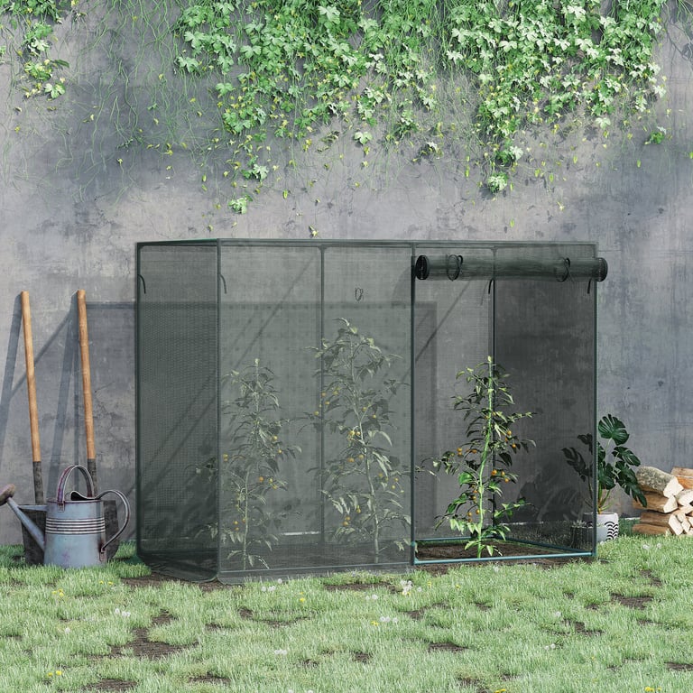 6' x 3' x 5' Crop Cage Plant Protection Tent | Zippered Doors