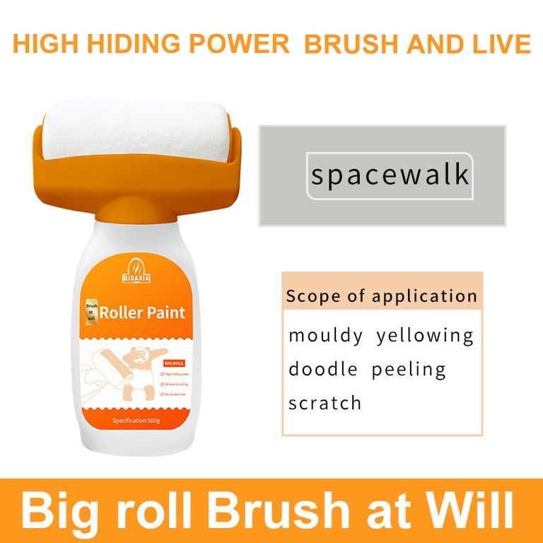 Orange Wall Roller Touch-up Paint | Water-Based, Low-Odor, All-in-One thumbnail 5