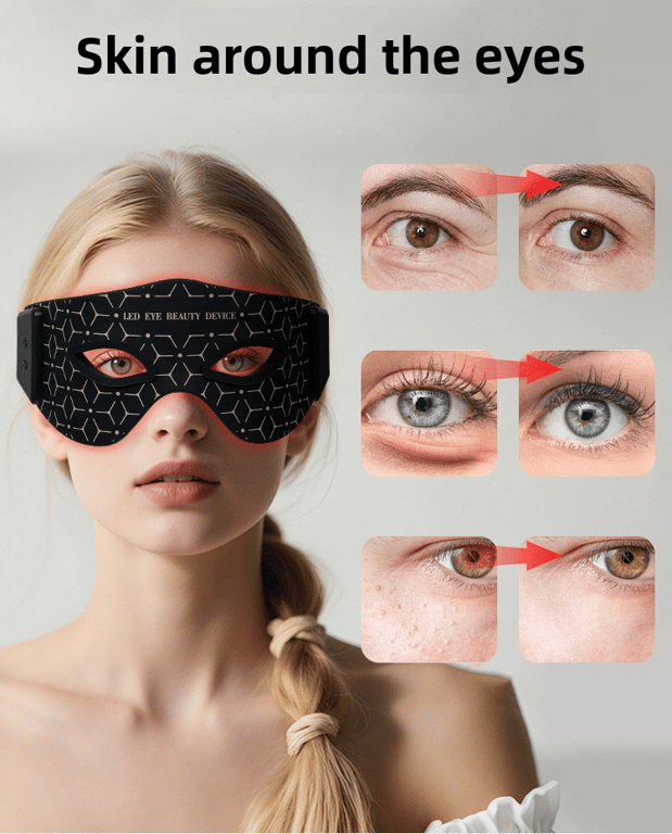 Wireless LED Red Light Eye Massager | Infrared Photon Skin Rejuvenation thumbnail 7