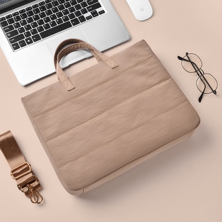 Stylish Lightweight Women's Computer Bag | Large Capacity Tote Storage thumbnail 7
